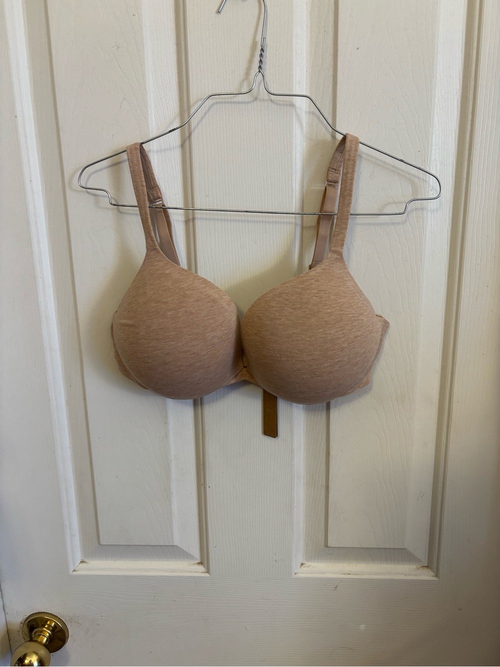 SKIMS Padded T-Shirt Bra in Light Beige